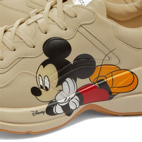 gucci rhyton sneakers mickey mouse